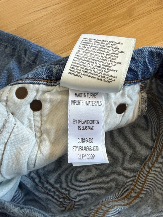 Agolde Riley Crop - Picture 4 of 4